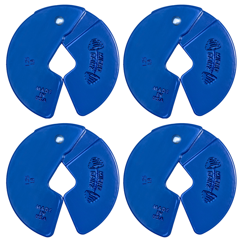 Load image into Gallery viewer, Micro Gainz - Blue 1.25lb Dumbbell Fractional Weight Plates