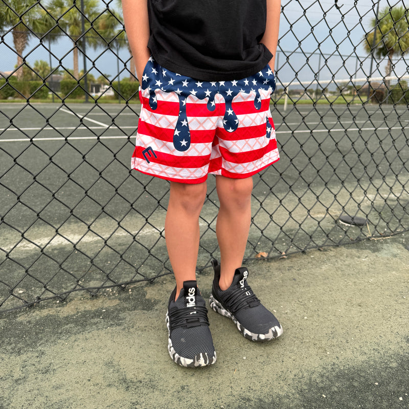 Load image into Gallery viewer, Elite Athletic Gear - USA Flag Ice Cream Shorts