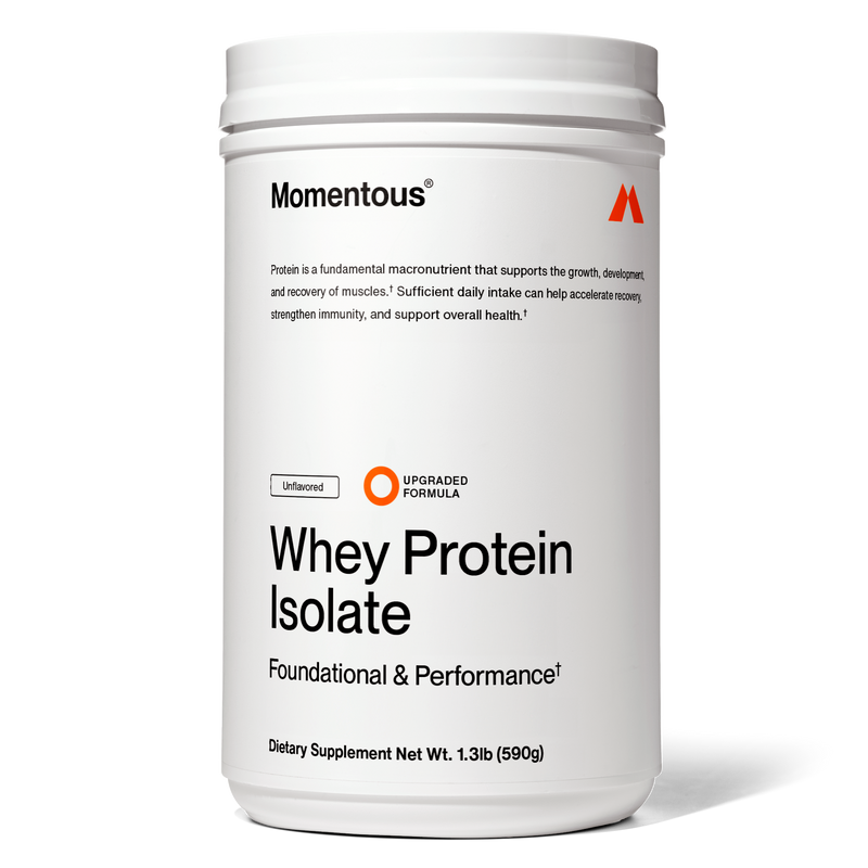 Load image into Gallery viewer, Momentous - Grass-Fed Whey Protein Isolate Powder