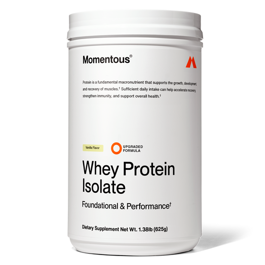Momentous - Grass-Fed Whey Protein Isolate Powder
