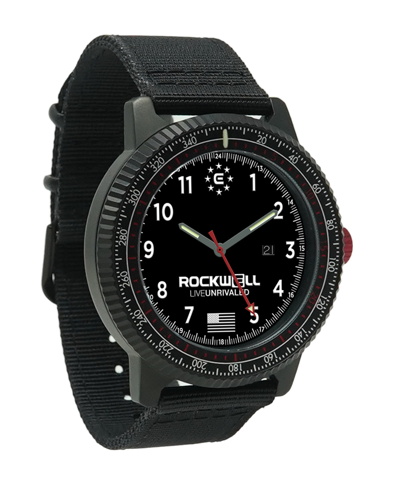 Load image into Gallery viewer, Rockwell Time - Vanguard (Black) Watch