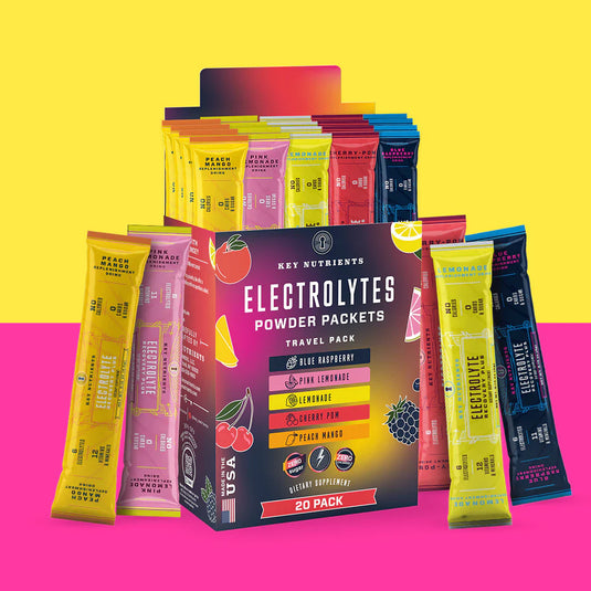 Key Nutrients - Electrolyte Recovery Plus Powder Travel Packets