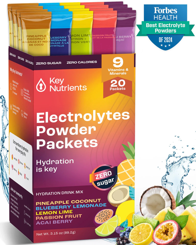 Load image into Gallery viewer, Key Nutrients - Electrolyte Recovery Plus Powder Travel Packets