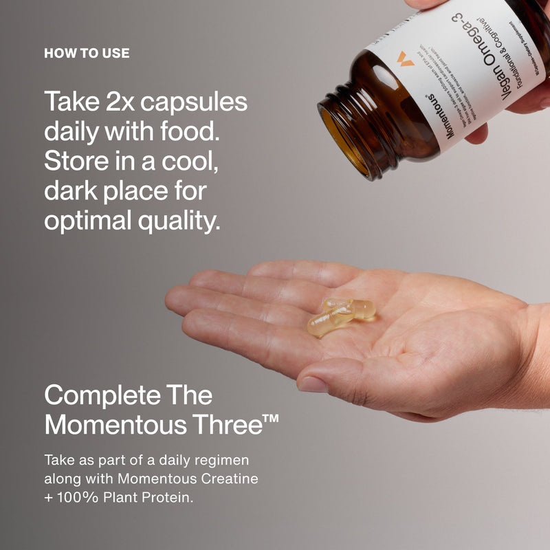 Load image into Gallery viewer, Momentous - Vegan Omega-3