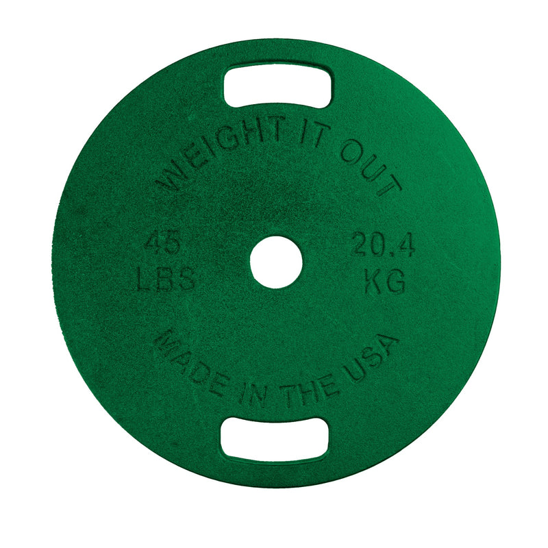 Load image into Gallery viewer, Weight It Out - Cast Iron Machined Weight Plate Pairs