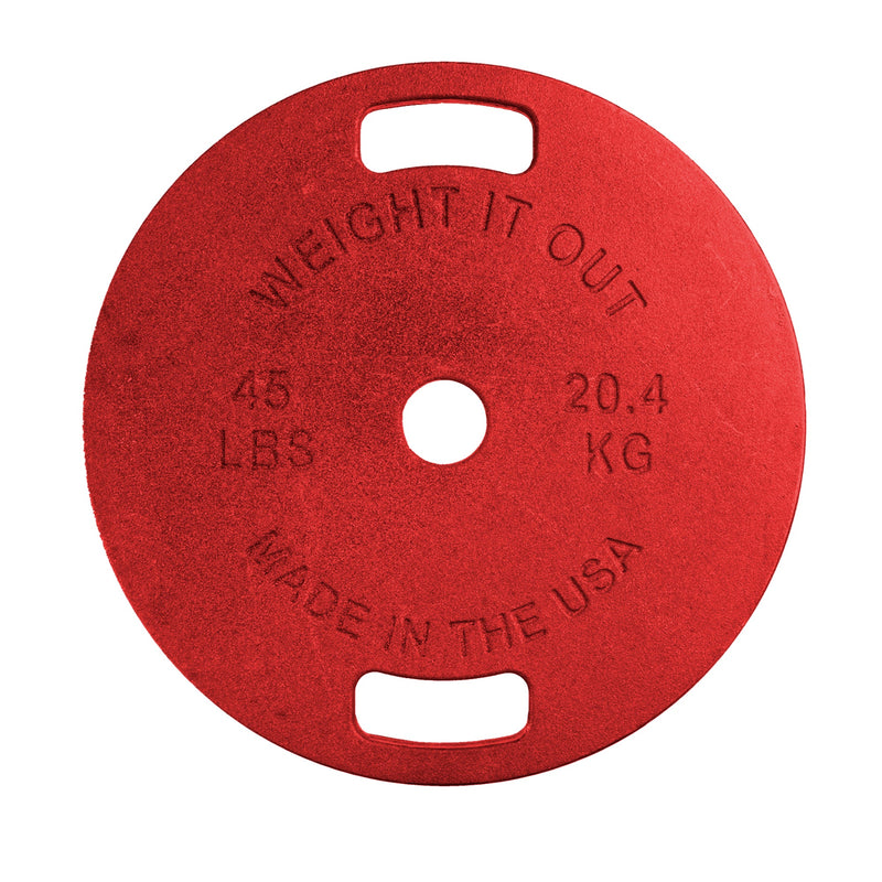 Load image into Gallery viewer, Weight It Out - Cast Iron Machined Weight Plate Pairs