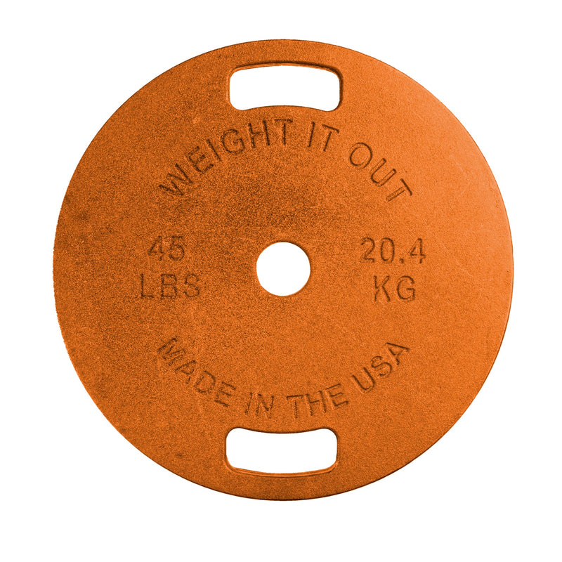 Load image into Gallery viewer, Weight It Out - Cast Iron Machined Weight Plate Pairs