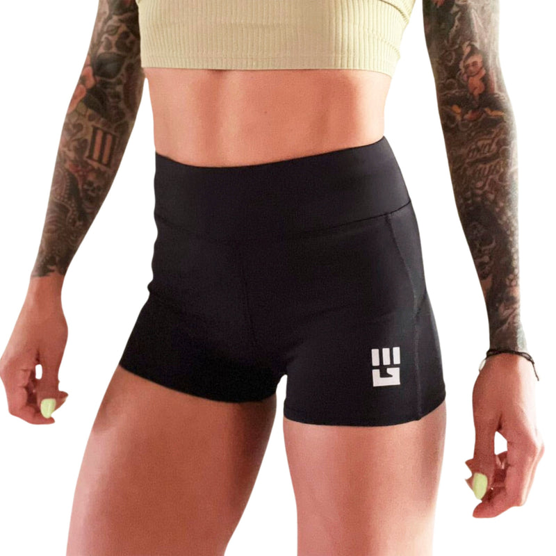 Load image into Gallery viewer, Mudgear - Women's Flex-Fit Compression Shorts 2-inch Inseam