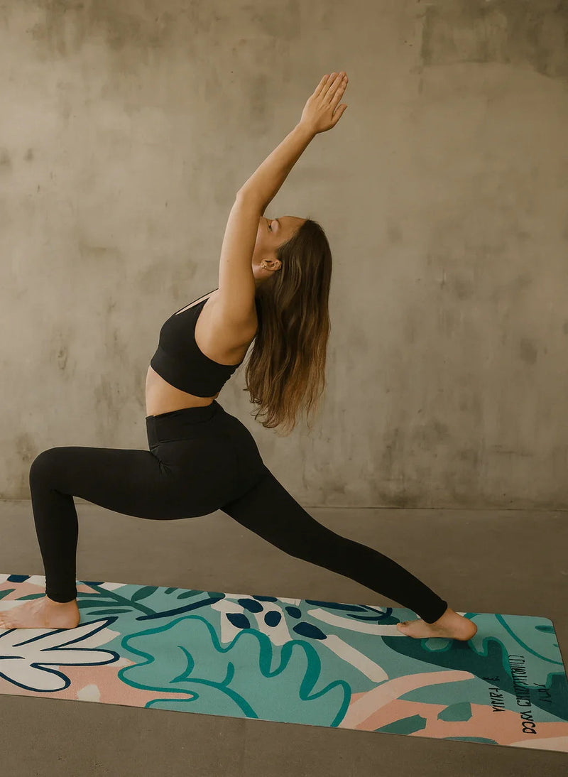 Load image into Gallery viewer, Yune Yoga - Dora Jungle Yoga Mat – 6mm Non-Slip, Eco-Friendly & Artist-Designed | Yune Yoga