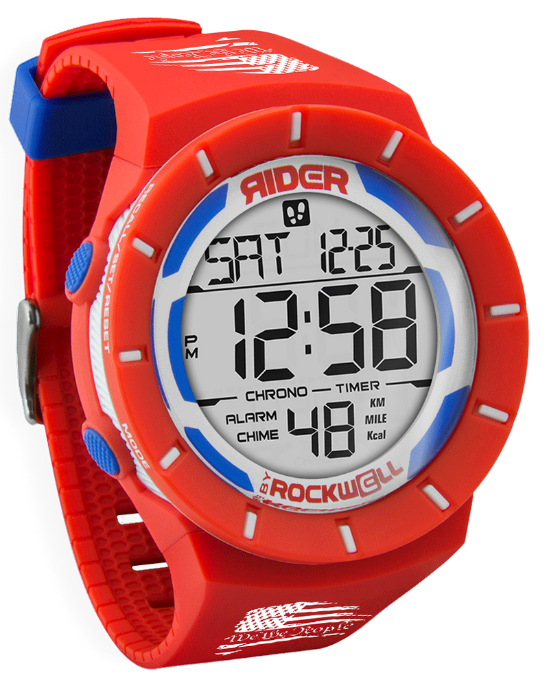 Load image into Gallery viewer, Rockwell Time - Coliseum Fit™ We The People Edition (Red/White/Blue) Watch