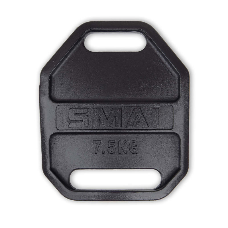 Load image into Gallery viewer, SMAI - Weight Vest Plate Pair - 16.5lb/7.5kg For Vest Black