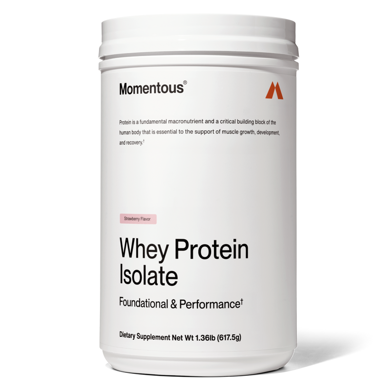 Load image into Gallery viewer, Momentous - Grass-Fed Whey Protein Isolate Powder
