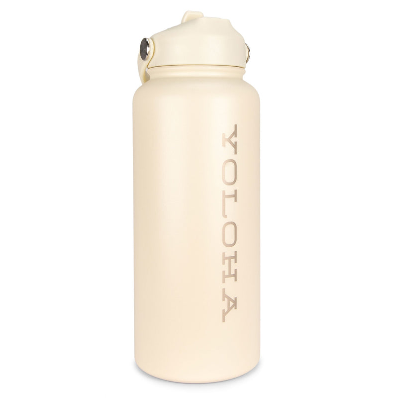 Load image into Gallery viewer, Yoloha Yoga - Cream Bottle 32oz