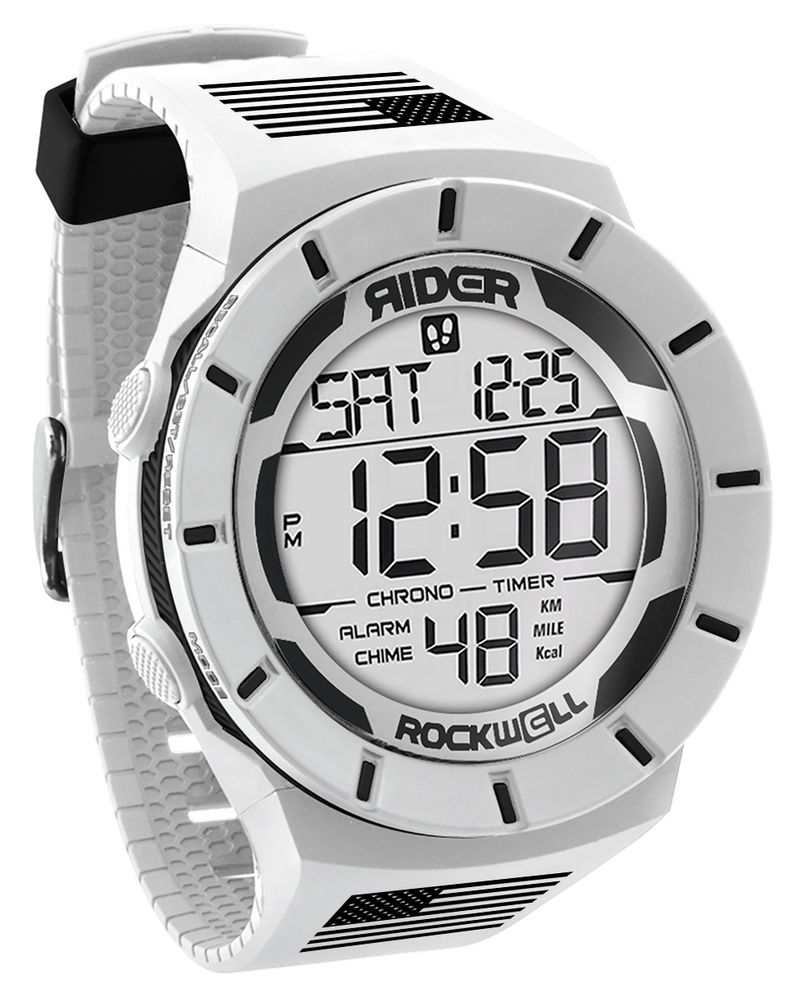 Load image into Gallery viewer, Rockwell Time - Coliseum Fit™ Freedom Edition (White/Black) Watch
