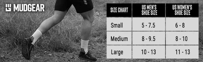 Load image into Gallery viewer, MudGear - Crew Height Socks - White