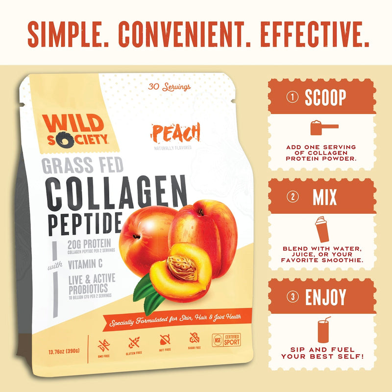 Load image into Gallery viewer, Wild Society Nutrition - Grass Fed Collagen Peptide