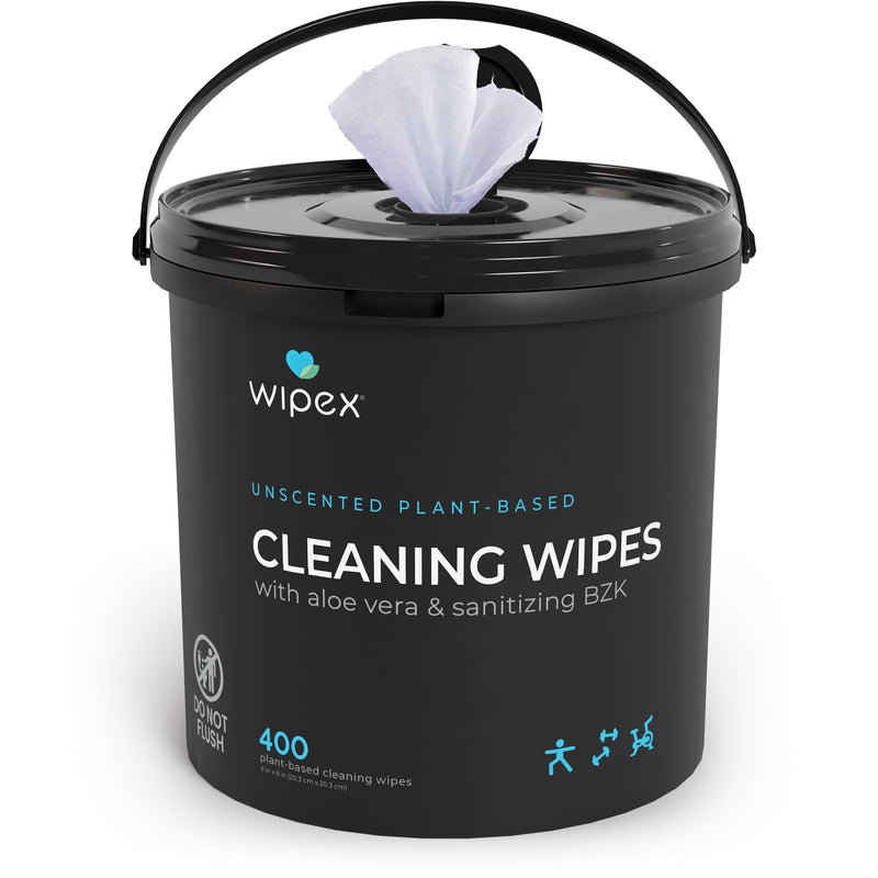Load image into Gallery viewer, Wipex Co. - 400 Yoga Mat Wipes | Natural | Plant-based | For Fitness & Yoga Gear, Chiropractic, Massage Tables