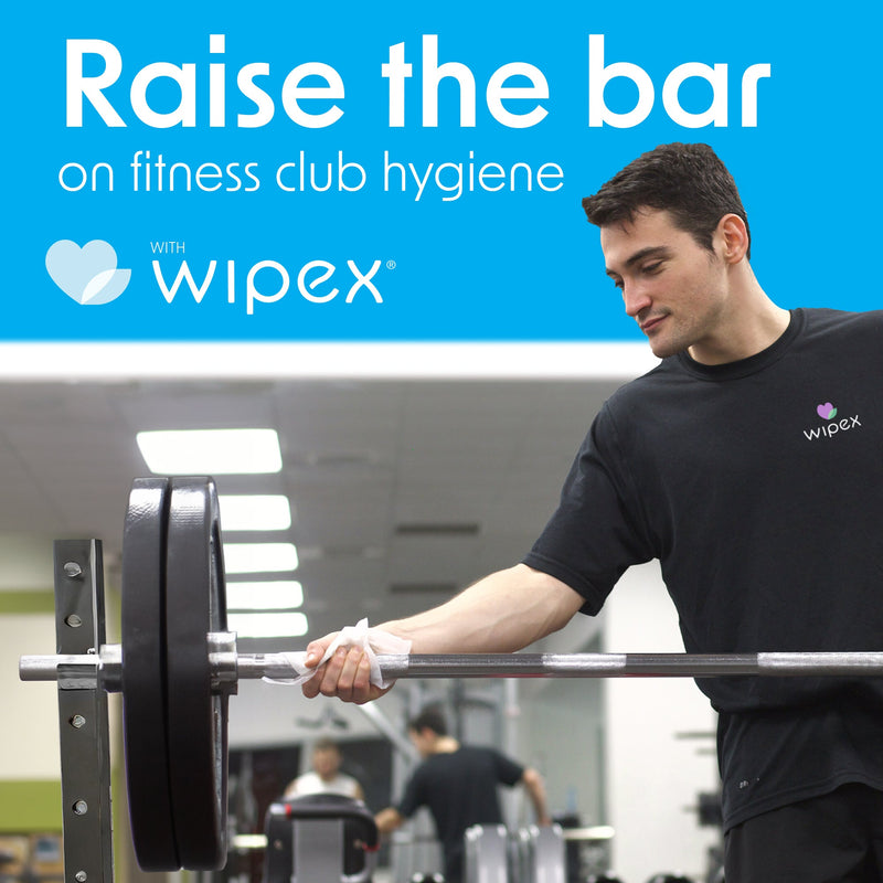 Load image into Gallery viewer, Wipex Co. - Antibacterial Bulk Gym Wipes Refill Roll 800ct | Skin-Safe 98.9% Natural Formula | Biodegradable Cloth