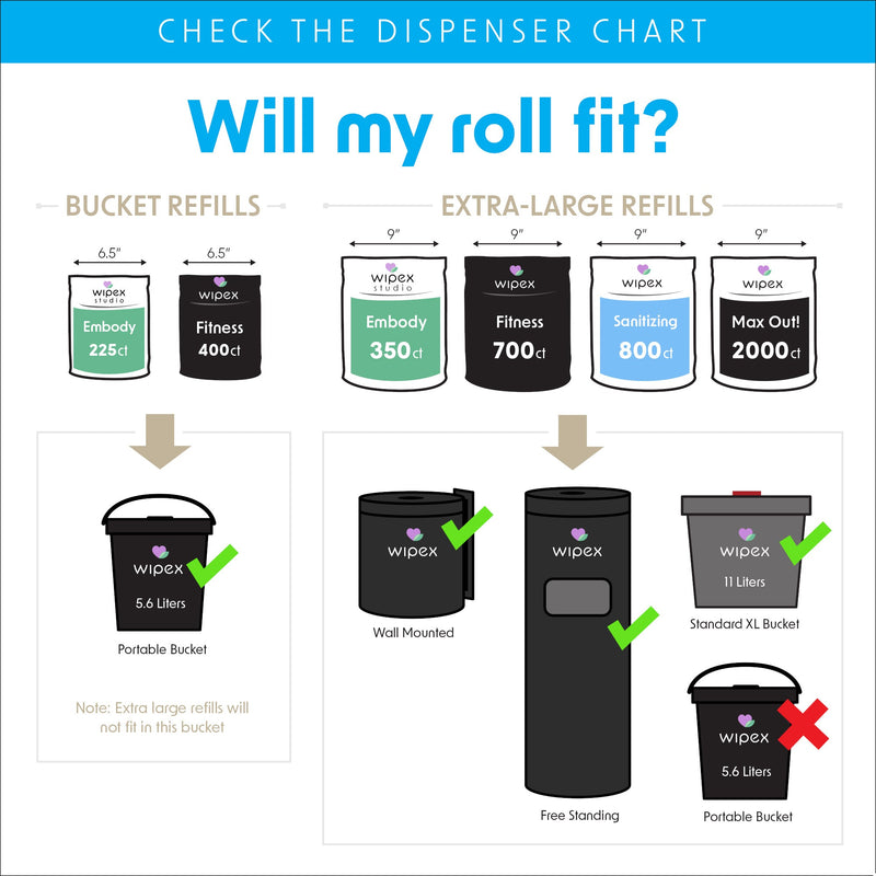 Load image into Gallery viewer, Wipex Co. - Wipex® Bulk Antibacterial Wipes Portable Dispensing Bucket 400ct | Skin-Safe Sanitizing Wipe | TÜV-Certified Plant-Based Cloth