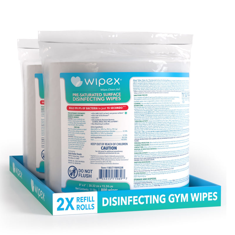 Load image into Gallery viewer, Wipex Co. - EPA-Registered Disinfecting Wipes Roll 800ct.