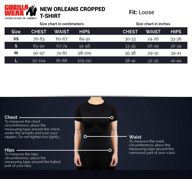 Load image into Gallery viewer, Gorilla Wear - New Orleans Cropped T-shirt - Gray