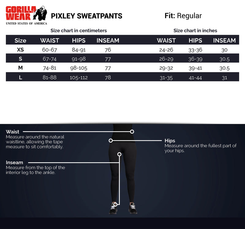 Load image into Gallery viewer, Gorilla Wear - Pixley Sweatpants - Black