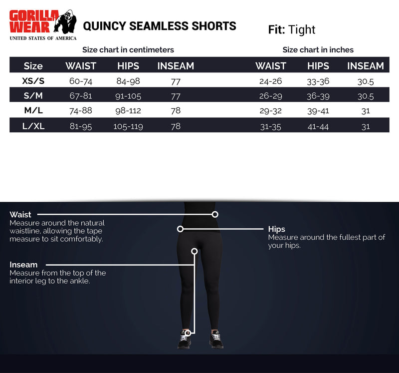 Load image into Gallery viewer, Gorilla Wear - Quincy seamless shorts - black