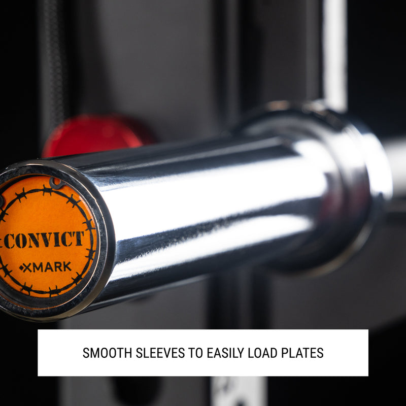 Load image into Gallery viewer, XMARK - Convict 6ft Rackable Curl Bar