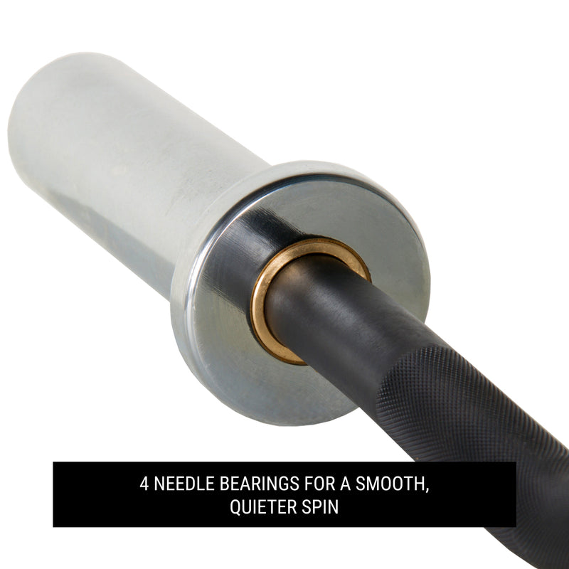 Load image into Gallery viewer, XMARK - Chisel Olympic EZ Curl Barbell, 47 inches