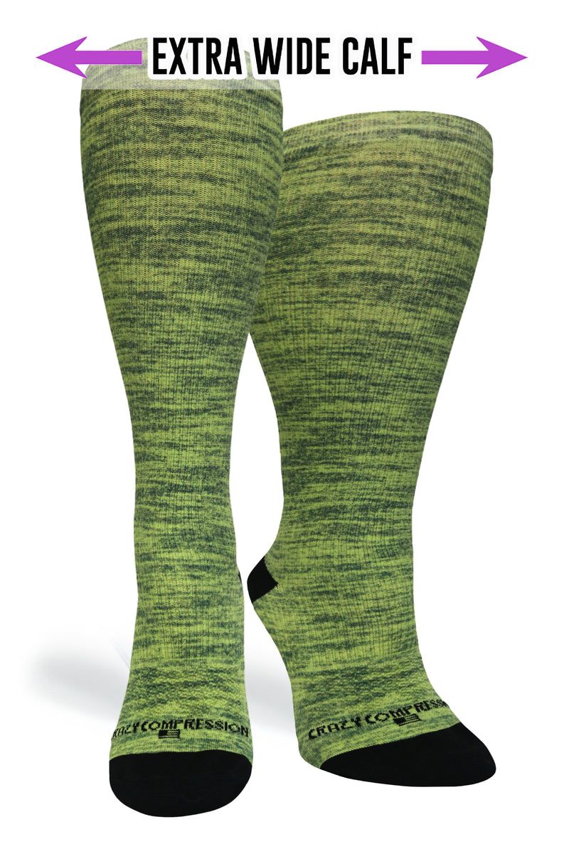 Load image into Gallery viewer, Crazy Compression - Yellow Heather - (Standard & Extra Wide)