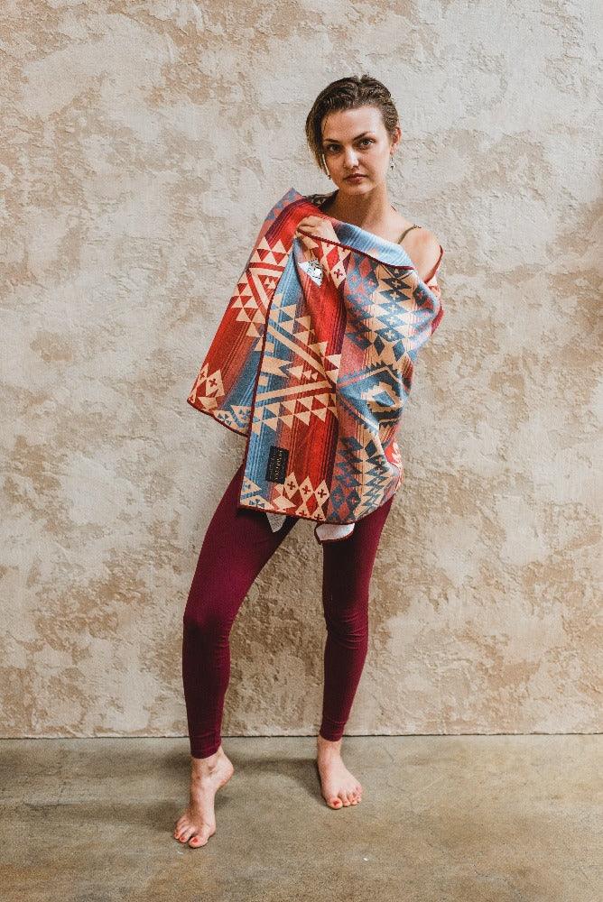 Load image into Gallery viewer, Yune Yoga - Yoga Towel Pendleton Canyonlands