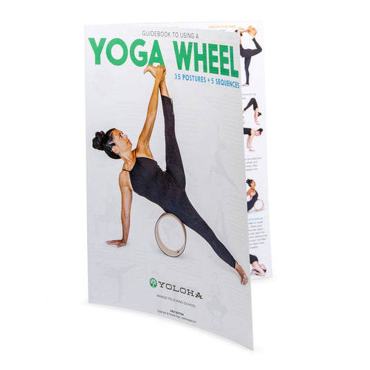 Yoloha Yoga - Yoga Wheel Guide Book