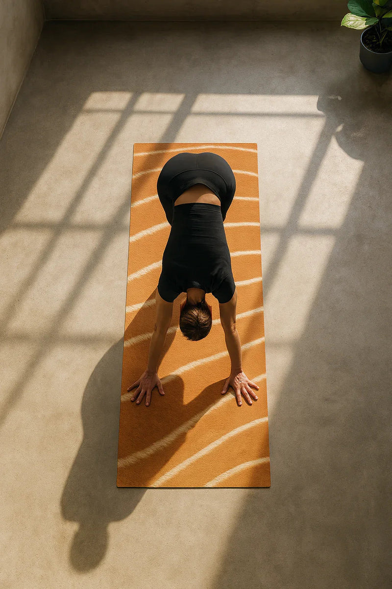 Load image into Gallery viewer, Yune Yoga - Bongo Jungle-Inspired Eco Yoga Mat – Wild Rhythm, Soft Cushion | Yune