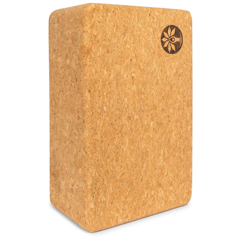 Load image into Gallery viewer, Yoloha Yoga - Blossom Cork Yoga Block