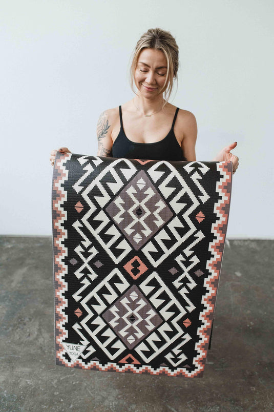 Yune Yoga - Yoga Mat | 6mm Thick | Brown | Non-Slip | Eco Friendly | Yune Yoga | Moab Rock