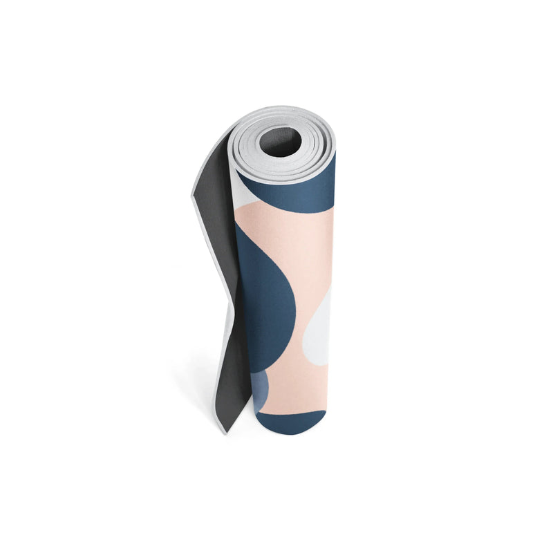 Load image into Gallery viewer, Yune Yoga - Yoga Mat | 6mm Thick | Blue | Non-Slip | Eco Friendly | Yune Yoga | Astrid