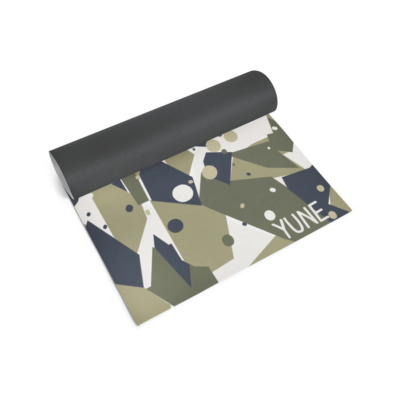 Load image into Gallery viewer, Yune Yoga - Yoga Mat | 6mm Thick | Green | Non-Slip | Eco Friendly | Granite