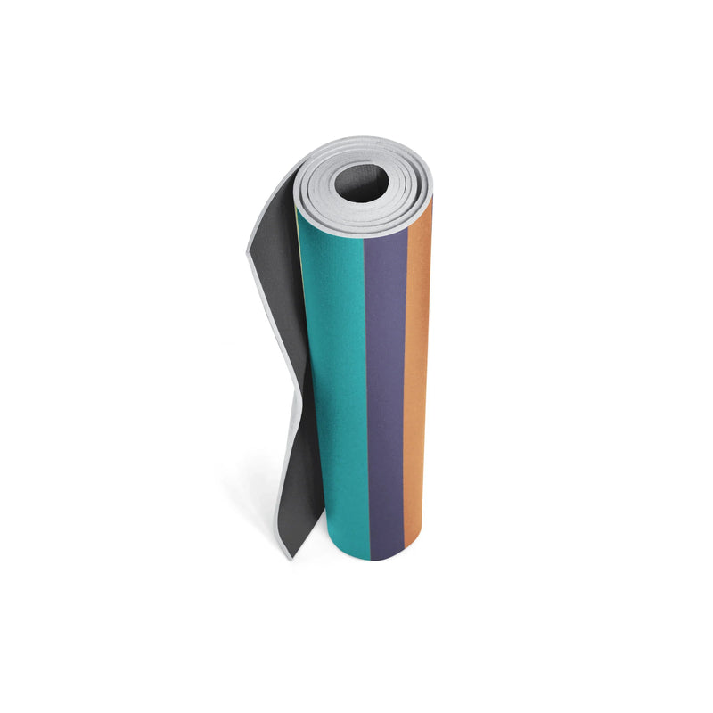 Load image into Gallery viewer, Yune Yoga - Stripe Hype — SB51 6mm Blue Non-Slip Yoga Mat