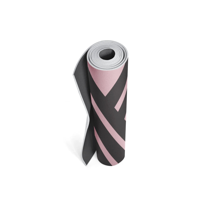 Load image into Gallery viewer, Yune Yoga - Pink Power Pose — TI22 6mm Non-Slip Yoga Mat