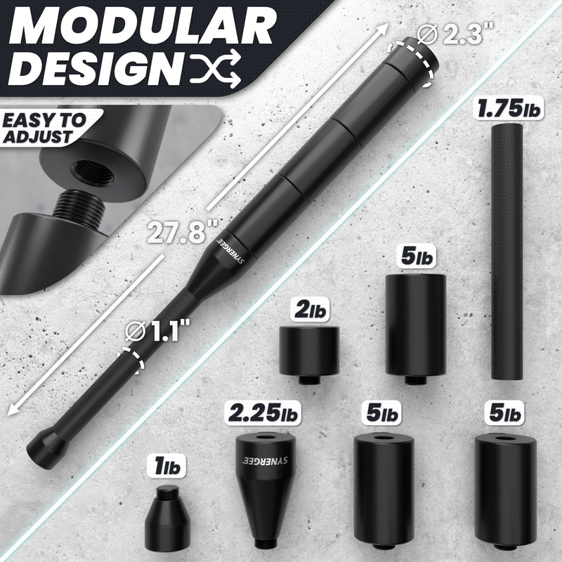 Load image into Gallery viewer, Synergee - Adjustable Indian Club & Mace Bell - Indian Club