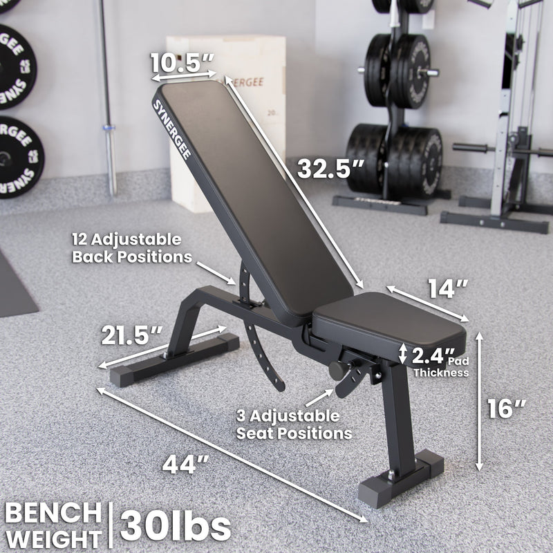 Load image into Gallery viewer, Synergee - Adjustable Incline Bench