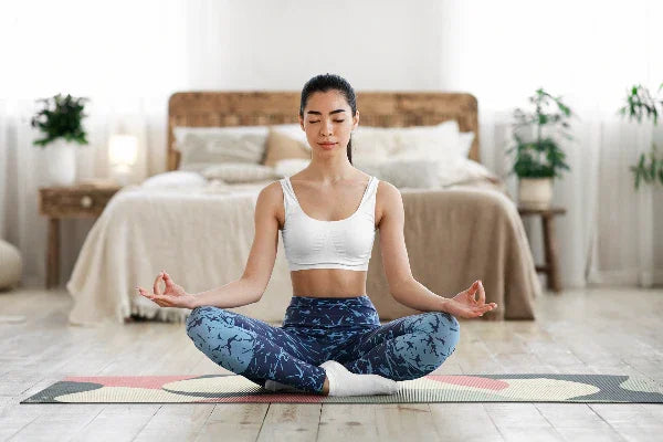 Load image into Gallery viewer, Yune Yoga - Yoga Mat | 6mm Thick | Blue | Non-Slip | Eco Friendly | Yune Yoga | Echo