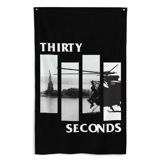 Thirty Seconds Out - Flag - Black Flag Day Blazing