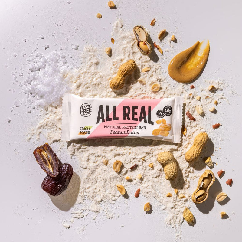 Load image into Gallery viewer, All Real Nutrition - Peanut Butter Protein Bar (50g x 12)