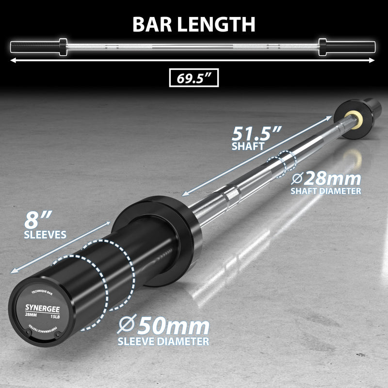 Load image into Gallery viewer, Synergee - Technique Barbell