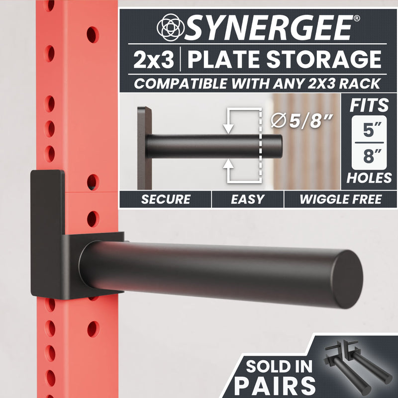Load image into Gallery viewer, Synergee - Weight Plate Storage Peg Attachment