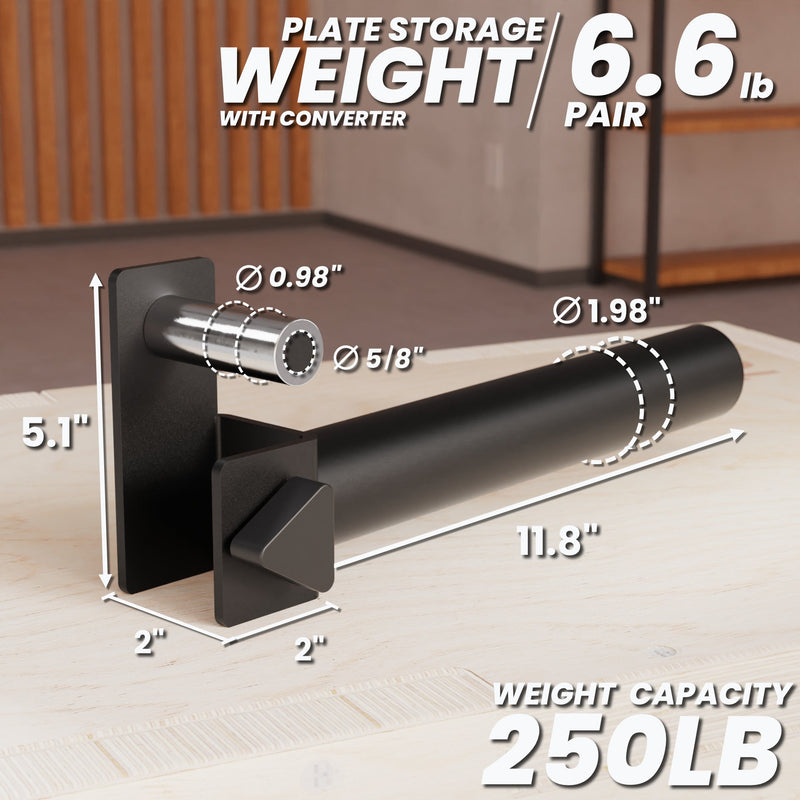 Load image into Gallery viewer, Synergee - Weight Plate Storage Peg Attachment