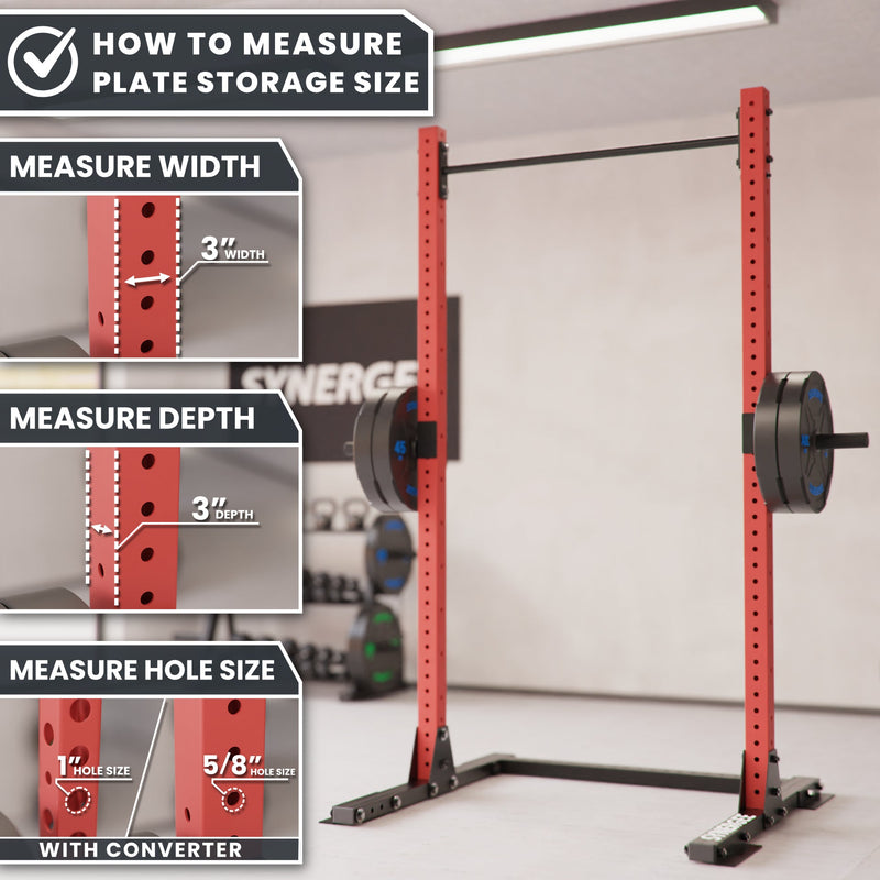 Load image into Gallery viewer, Synergee - Weight Plate Storage Peg Attachment