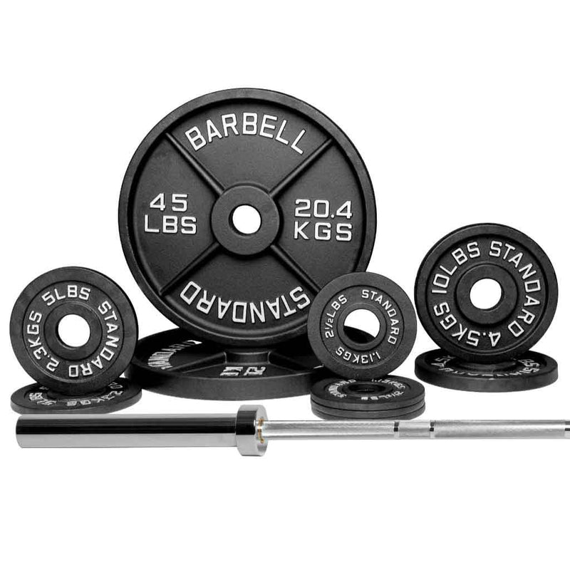 Load image into Gallery viewer, Barbell Standard - Barbell & Weight Set Bundle Builder