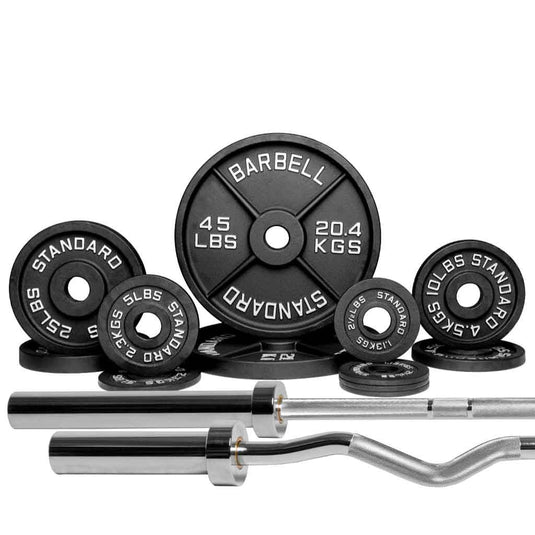 Barbell Standard - Barbell 1000 Compact Barbell Weight Sets